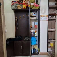 کمد آینه چوبی