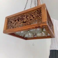 ۶ عدد لوستر در حد نو