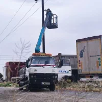 جرثقیل نیسان زداف بالابر نیسان امداد خودرو