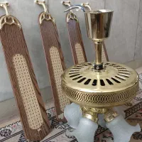 پنکه سقفی چوبی
