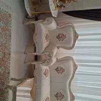 سرویس مبل زیبا به همراه پرده ست خودش|مبلمان خانگی و میز عسلی|مشهد, سید رضی|دیوار