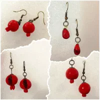 گوشواره و‌گردنبند یلدایی