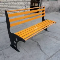 نیمکت فلزی تقویت‌شده ساخته‌شده برای عمر طولانی