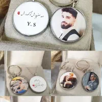 سرکلیدی و آویز ماشین  با عکس دلخواه