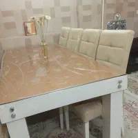 فروش میز نهار خوری هشت نفره|میز و صندلی غذاخوری|شیراز, قصرالدشت|دیوار