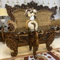 سرویس مبلمان وکنسول  ومیزتلویزیون|مبلمان خانگی و میز عسلی|شهریار, شهرک شاهد|دیوار