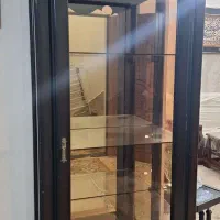 کتابخانه و ویترین|کتابخانه، شلف، قفسه‌های دیواری|قم, زنبیل آباد|دیوار