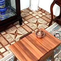 میز جلو مبلی و ۳ عدد میز عسلی|مبلمان خانگی و میز عسلی|اردبیل, |دیوار