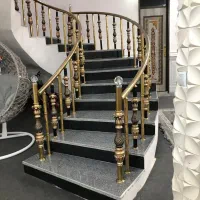 طراحی اجرا انواع پله گرد فلزی بتنی نرده سنگ پله|خدمات پیشه و مهارت|کرمان, |دیوار