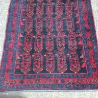 فروش ۳ عدد قالیچه زرونیم قدیمی سالم|فرش|بروجرد, |دیوار