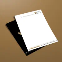 سربرگ و ست اداری (سربرگ- پاکت) طراحی و چاپ