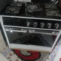 اجاق گاز صفحه شیشه ای طرح فر