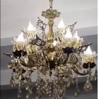 سه عدد لوستر برنزی اصلی