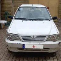 پراید ۱۱۱ مدل ۹۵ بدون رنگ