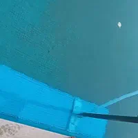 جارو استخر .شستشو .اسید شویی کامل استخر