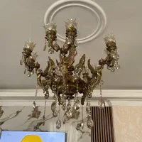 لوستر ۵ شاخه ۱۰ شعله|لوستر و چراغ آویز|اندیشه, اندیشه فاز ۱|دیوار