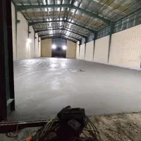 بتن ریزی کف سوله و محوطه با ماله پروانه ای