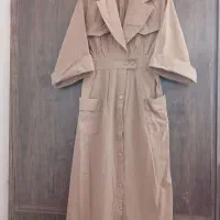 مانتو بلند کرم