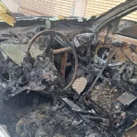 کوییک ۱۴۰۱ داخل ماشین سوخته|خودرو سواری و وانت|آبادان, |دیوار