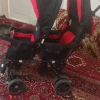 کالسکه دوقلو مارک دلیجان|کالسکه و لوازم جانبی|مراغه, |دیوار