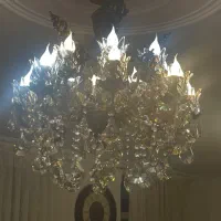 یک جفت لوستر برنزی ۱۶ شاخه