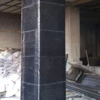 اجرای نصب frp با الیاف کربن وشیشه وکاشت میلگرد