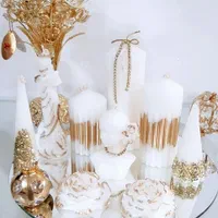 شمع ، ست زیبا با تزیینات|صنایع دستی و سایر لوازم تزئینی|مشهد, آزادشهر|دیوار