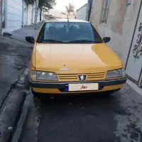 یک دستگاه پژو تاکسی  405 مدل آخر 96 گردشی کرج