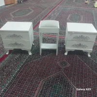 تخت خواب دونفری با میز آرایش|تخت و سرویس خواب|سنندج, |دیوار