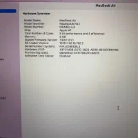 مک بوک macbook ایر air m1 2020|رایانه همراه|تهران, آهنگ|دیوار
