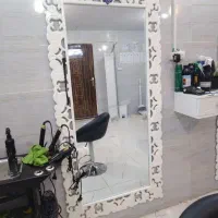 آینه قدی تمام چوب با شیشه خارجی