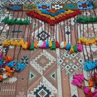 پرده با قیمت مناسب  رنگ بندی  و سایز ب دلخواه شما