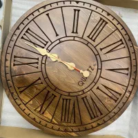 ساعت دیواری چوبی