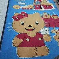 گلیم فرش طرح کودک دو در سه