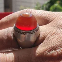 انگشتر عقیق سرخ کلکسیونی