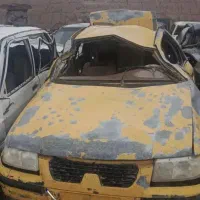 سمند ۸۳ خط  بردسیر  کرمان تصادفی فروشی