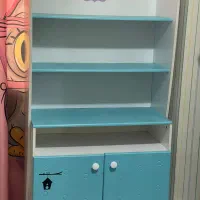 کمدایستاده دراور چهارکشو ویترین(کتابخانه)