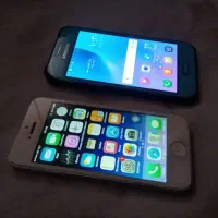 سامسونگ J 1 4G و آیفون 5 4G