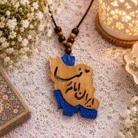 آویز چوبی ایران امام رضا