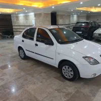 تیبا صندوق دار مدل ۱۴۰۰ کم کار  با دوربین و سنسور|خودرو سواری و وانت|تهران, شادآباد|دیوار