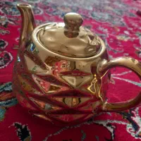 قوری چینی طلایی نو