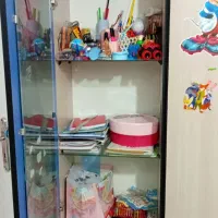 کمد لباس وکتابخانه|اسباب و اثاث بچه|کرمانشاه, |دیوار