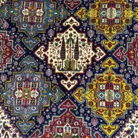 فرش دستبافت 6متری گل ابریشم کشکولی/اقساطی|فرش|مشهد, سجاد شهر|دیوار