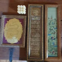 سه عدد قاب خاتم|کلکسیون اشیاء عتیقه|قزوین, |دیوار