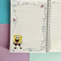 نقاشی دفتر مشق و حروف الفبا و ریاضی|خدمات آموزشی|جهرم, |دیوار