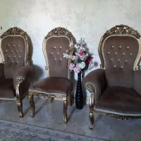 مبل استیل ۹نفره و مبل راحتی۷ نفره