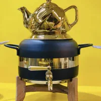 کتری قوری کف چدن ورق ضخیم