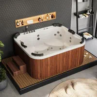 وان جکوزی، وان ساده، کابین دوش حمام و سونا