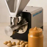 دستگاه کره بادام زمینی خانگی کرم کنجد گیری گیر ساز