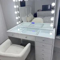 میز آرایش هالیوودی|جاکفشی، کمد، دراور|رشت, حومه رشت|دیوار